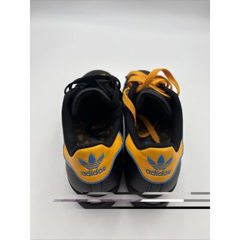 Adidas Originals Superstar UCLA Black Gold Blue Sneakers FZ5892 Mens 5 Y5
